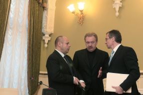 Oleg Dubina, Yuriy Prodan and Aleksand Shlapak