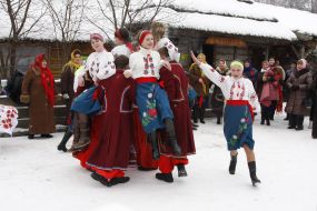 Christmas сelebration in Pirogovo
