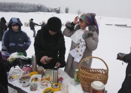 Christmas сelebration in Pirogovo