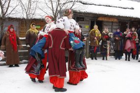 Christmas сelebration in Pirogovo