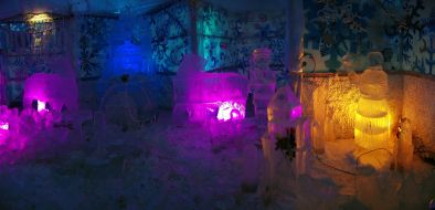 Icy town
