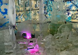 Icy town
