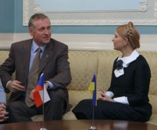 Mirek Topolanek and Yulia Timoshenko