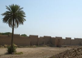 Tourism. Babylon. Iraq