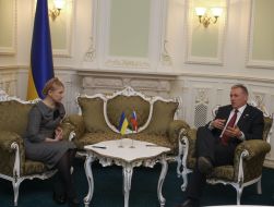 Mirek Topolanek and Yulia Timoshenko