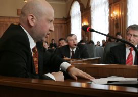 Aleksandr Turchinov and Ivan Kirilenko