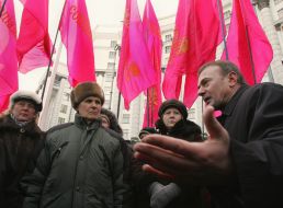 Yuriy Zubko on mass-meeting