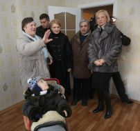 Yuliya Timoshenko and Lyudmila Denisova