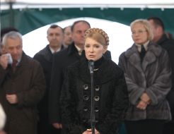 Yuliya Timoshenko and Lyudmila Denisova