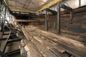 Отреставрированная казацкая чайка