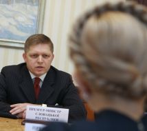 Yuliya Timoshenko and Robert Fitso