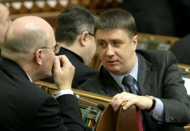 Roman Zvarych and Vyacheslav Kirilenko