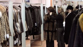 Fur coat sells