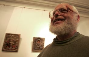 Visitor of exhibition «Christmas»