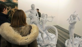 Sculptural composition from a cycle the ”Last revolt 2”