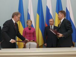 Signing of gas agreement