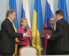 Signing of gas agreement