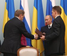 Signing of gas agreement