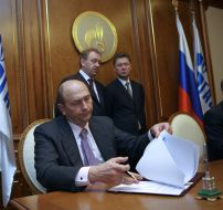 Oleg Dubina and Aleksey Miller