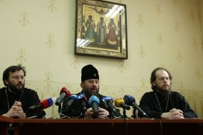 Kirill Govorun, Аrchbishop Mitrofan and Georgiy Kovalenko