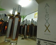 Bottles of cognac