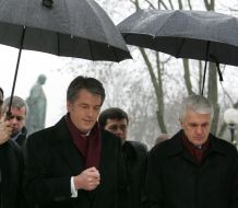 Володимир Литвин та Віктор Ющенко