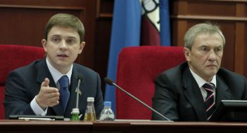 Oles Dovgy and Leonid Chernovetsky