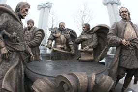 Sculptural composition «Hetman glory»