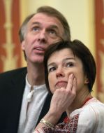 Володимир Огризко з дружиною