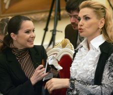 Лілія Подкопаєва, Остап Ступка та Ольга Сумська