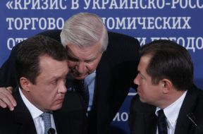 Vladimir Seminozhenko, Anatoliy Zlenko and Sergey Glazyev