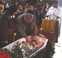 Похорони Анастасії Бабурової