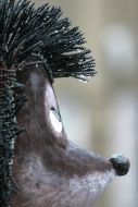 ”Hedgehog in fog” monument