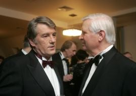 Anatoliy Zlenko and Viktor Yushchenko