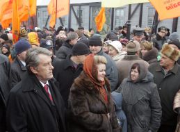 Виктор Ющенко и Лилия Григорович