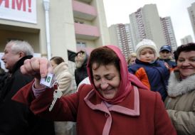 Owner of new apartment