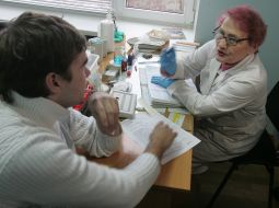 Taras Kerechan and Lyudmila Bulavina