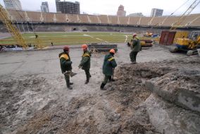 Reconstruction of ”Olimpiyskiy” stadium