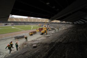 Reconstruction of ”Olimpiyskiy” stadium