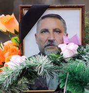 Портрет на могиле Михаила Михайлюка