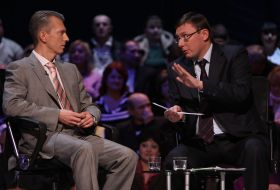 Valeriy Khoroshkovskiy and Yury Lutsenko