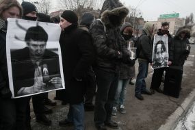 Participants of the meeting in memory of Markelov and Baburova