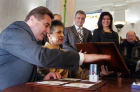 Iosif Vinskiy and Taisiya Zamkovaya