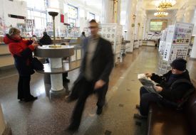 People in “Ukrpost” apartment