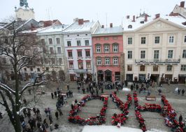 Flashmob participants