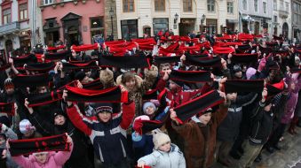 Flashmob participants