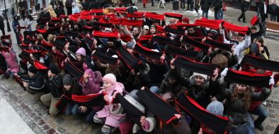 Flashmob participants