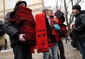 Flashmob participants