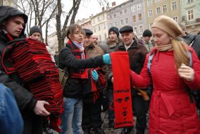 Flashmob participants