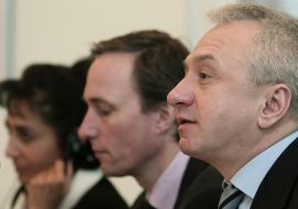 Martin Raiser, Seema Manghee and Aleksey Kucherenko